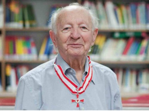 Zeitzeugenbegegnung mit Shlomo Wolkowicz, Überlebender des Holocaust
