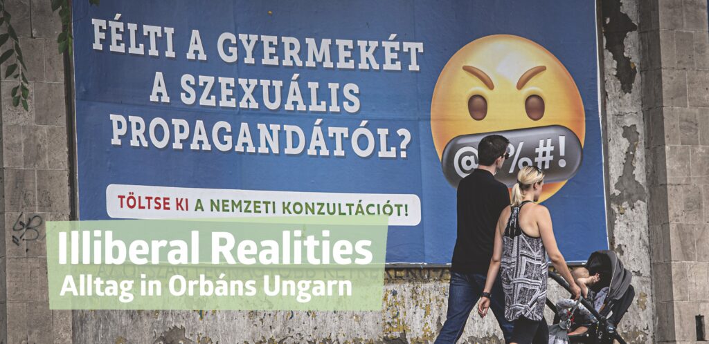 Vernissage der Ausstellung »Illiberal Realities – Alltag in Orbáns Ungarn«